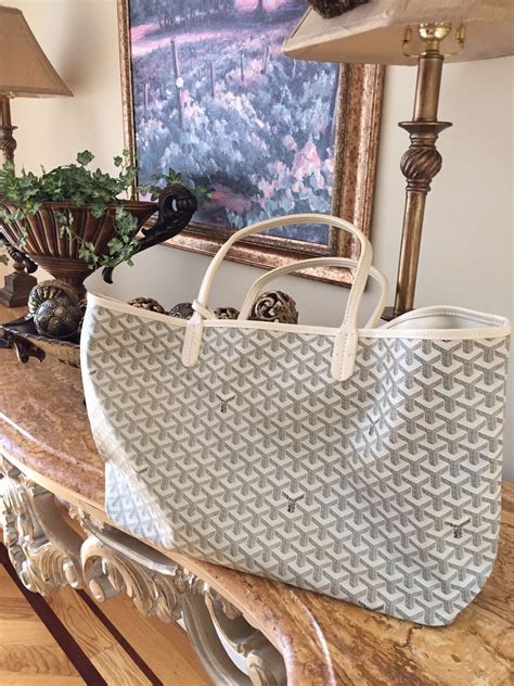 white goyard replica|authentic goyard tote bag.